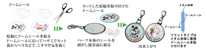 メタル製フックホルダー25mmの作り方