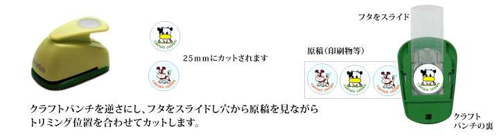 クラフトパンチの使い方
