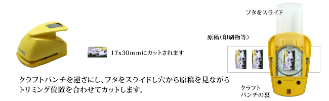 クラフトパンチの使い方